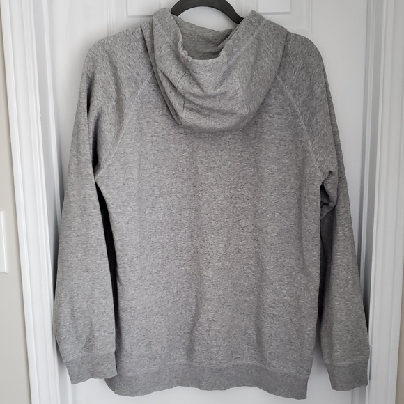 Adidas EUC 3 Stripe Soft Grey Hoodie - Picture 2 of 6